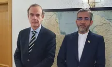 رایزنی علی باقری با انریکه مورا در مادرید