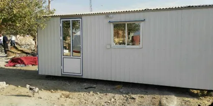 کانکس&zwnj;های اسکان موقت برای مردم زلزله&zwnj;زده نصب شد +تصاویر