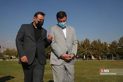 حضور رئیس بنیاد شهید و ایثارگران در آکادمی فوتبال ایران