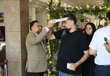 نخستین گروه از زائران اربعین از فرودگاه&zwnj;های شیراز و لامرد راهی نجف اشرف شدند
