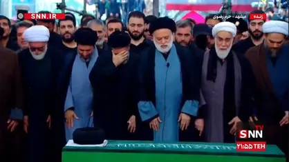 اشک جانسوز و بی امان نمازگزاران حین قرائت فراز &laquo;اللهم انا لا نعلم منهم الا خیرا&raquo; + فیلم