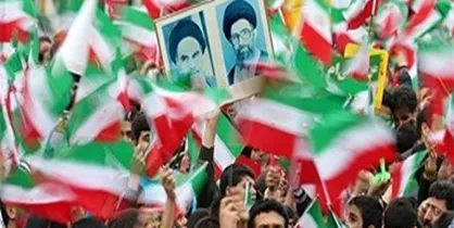 حضور جانبازان نیروی زمینی ارتش در راهپیمایی ۲۲ بهمن