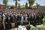 تشییع ۲ شهید حادثه تروریستی حرم شاهچراغ(ع)
پیکر مطهر شهدای حادثه تروریستی حرم شاهچراغ (ع) ساعت ۹ صبح چهارشنبه ۲۵ مرداد۱۴۰۲ از میدان شهدا تا حرم مطهر احمد بن موسی شاهچراغ (ع) شیراز تشییع شد.