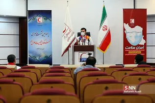 چهارمین نشست خبری سخنگوی جمعیت هلال احمر