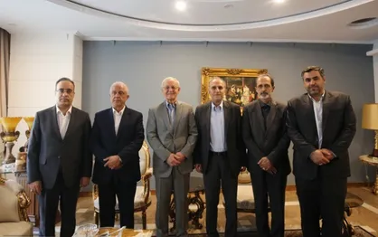 استادی که همه استادان شاگردش بوده&zwnj;اند/ دیدار سرپرست دانشگاه تهران با دکتر جبّه&zwnj;دار مارالانی