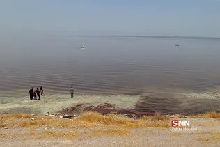 بالا آمدن سطح آب دریاچه ارومیه