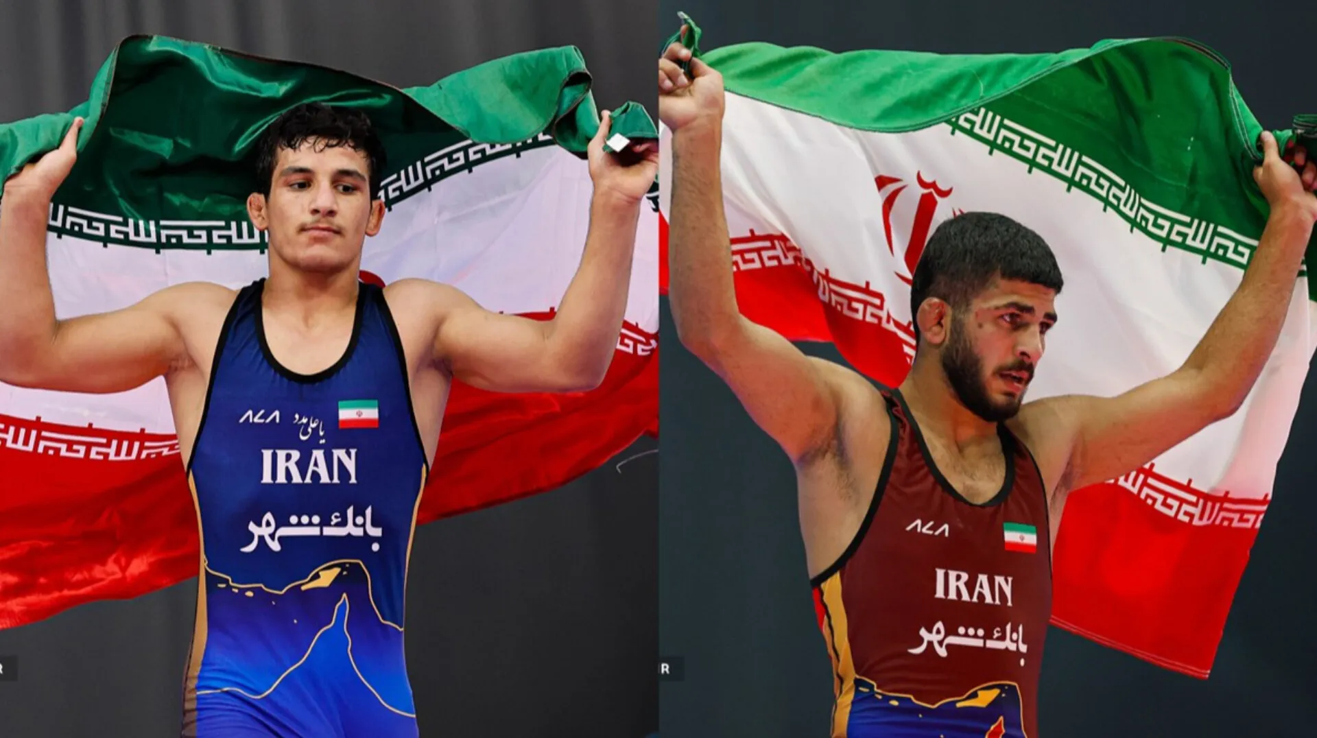 دعوت دو طلایی کشتی فرنگی نوجوانان جهان به اردوی تیم ملی بزرگسالان