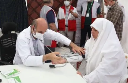 انجام ۴۳ هزار ویزیت پزشکی برای زائران ایرانی در عربستان