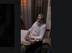جانباز ویلچرنشین کف خیابان: من عاشقم و دلم پر می کشد برای خط مقدم/هنوز تاول‌های اربیل سال ۶۷ روی بدنش زنده است+فیلم