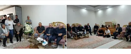 حضور رییس و مسئولین دانشگاه تهران در منزل دانشجوی فقید محمد امین کلاته / پیکر محمدامین در قطعه نام&zwnj;آوران بهشت&zwnj;زهرا (س) خاکسپاری می&zwnj;شود