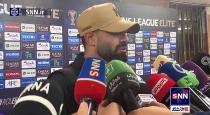 کنعانی زادگان: بازی خیلی خوبی بود ولی باران و کیفیت زمین اجازه بازی شناور را نداد