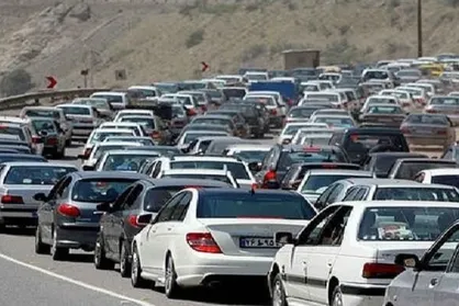 ترافیک جاده&zwnj;های زنجان سنگین است