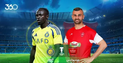 دیدار پرسپولیس و النصر در نیمه نخست با تساوی پایان یافت