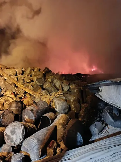 حریق در شهرک صنعتی اقدسیه البرز ۸ مصدوم بر جای گذاشت