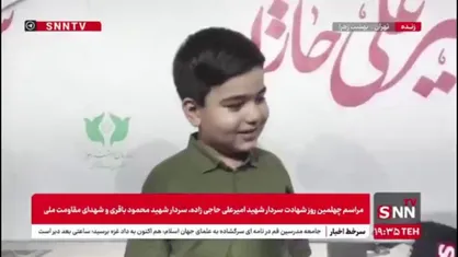 در زمان جنگ فقط یکبار از یک صدا ترسیدم/ به دشمنان می گویم اگر شما یک موشک بزنید ما هزار برابر می زنیم