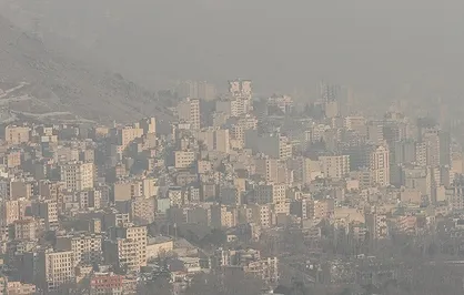 وضعیت قرمز در ۱۲ ایستگاه کیفیت هوای تهران