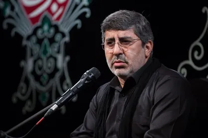 گزارش تصویری/ پنجمین شب عزاداری هیات مکتب الزهرا(س) با مداحی محمدرضا طاهری