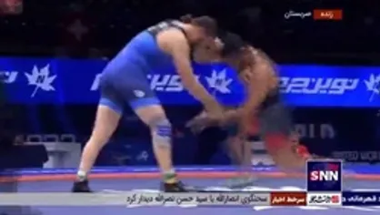 کامران قاسم پور با اقتدار راهی نیمه نهایی شد