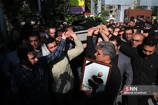 تشییه پیکر مهدی شادمانی