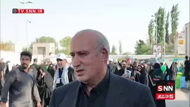 مهدی تاج در مراسم وداع با رهبر شهید: امام ما امام استقامت است