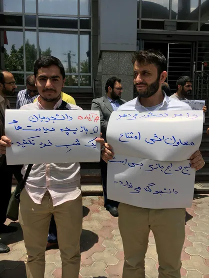 معاون آموزشی وزارت علوم شاید بنا بر لجبازی سه رشته را بازنگردانده/ تا نتیجه گرفتن، مقابل وزارت علوم خواهیم ایستاد