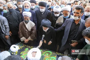 تشییع و تدفین پیکر آیت‌الله صانعی در قم