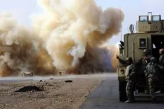 حمله به ۲ کاروان لجستیکی آمریکا در عراق