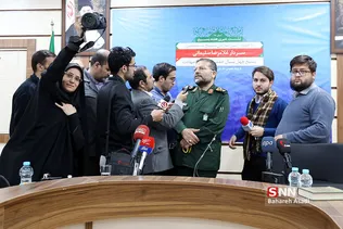 نشست خبری سردار غلامرضا سلیمانی