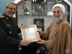 رئیس سازمان عقیدتی سیاسی ارتش با سردار غیب پرور دیدار کرد