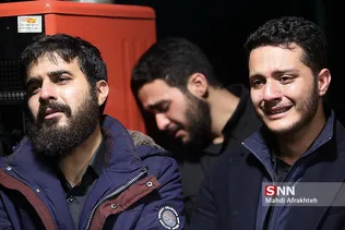 وداع با پیکر شهید محمد حسین حدادیان