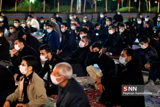 مراسم عزاداری شب تاسوعای حسینی
