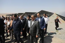 بهره‌برداری از نیروگاه‌های خورشیدی ۱۵ مگاواتی در شهرک صنعتی شکوهیه