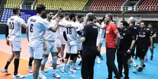 پیروزی والیبال ایران مقابل قطر در دیداری دوستانه