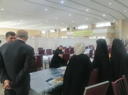بازدید سعید حبیبا از خوابگاه&zwnj;های دانشجویی دانشگاه فردوسی مشهد