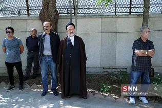 مراسم تشییع مرحوم حسین شهاب