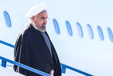 روحانی وارد استان گلستان شد
