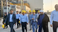 بازدید رئیس دبیرخانه ستاد اقتصاد مقاومتی قوه قضاییه از مجتمع آلومینیوم المهدی بندرعباس