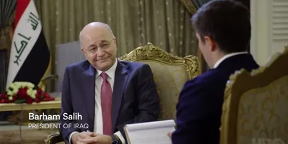 المیادین دیدار برهم صالح با مقام آمریکایی در الانبار راتکذیب کرد