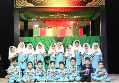 آغاز سال تحصیلی جدید در جوار شهدا + عکس