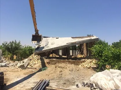 ورود قرارگاه شهید احمدی روشن آذربایجان غربی به ماجرای تخریب خانه های باغ شهر امامزاده ارومیه