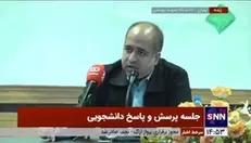 خضریان: دانشگاه محل اعتراضات دانشجویی بوده و کسی نمی‌گوید دانشجوی معترض مزدور کسی است / باید خط تمایز خط خود را با کسانی که دنبال ساختارشکنی هستند مشخص کنیم