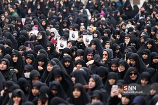 سوگواری شهادت سردار سلیمانی در دانشگاه تهران