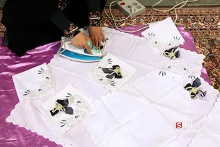 اهدای جهیزیه توسط بسیجیان مسجد چهاده معصوم