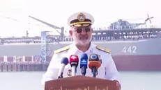 ناوشکن سهند برای اسکورت کشتی‌ها به ناوگان دریایی ایران الحاق شد