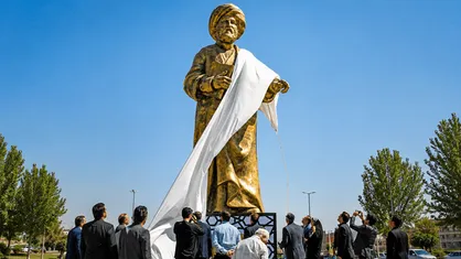 المان مقدس اردبیلی در اردبیل رونمایی شد