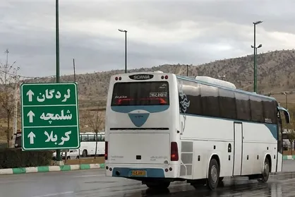 جابه&zwnj;جایی بیش از ۶۸۰۰ زائر اربعین با ناوگان حمل&zwnj;ونقل عمومی در چهارمحال و بختیاری