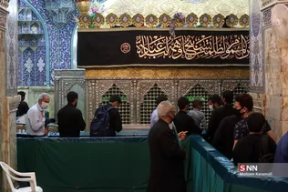 شب شهادت امام رضا(ع) در حرم حضرت معصومه(س)