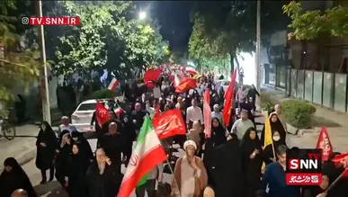 از حضور سیل بی‌پایان مردم بجنورد در سنگر خیابان تا نماز استغاثه مردم گیلان در میدان + فیلم