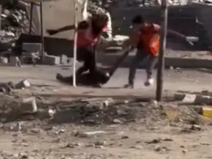 شهادتین بر لب امدادگران فلسطینی؛ رژیم جنایتکار صهیونیستی به نیرو&zwnj;های امدادی هم رحم نمیکند