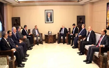 دیدار دستیار ارشد وزیر خارجه ایران با ولید المعلم